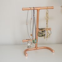 Copper Jewellery Stand / Display