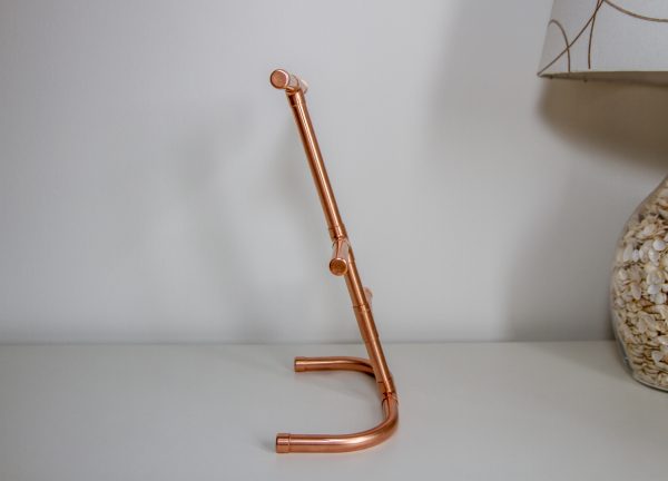 Copper Pipe Jewellery Stand