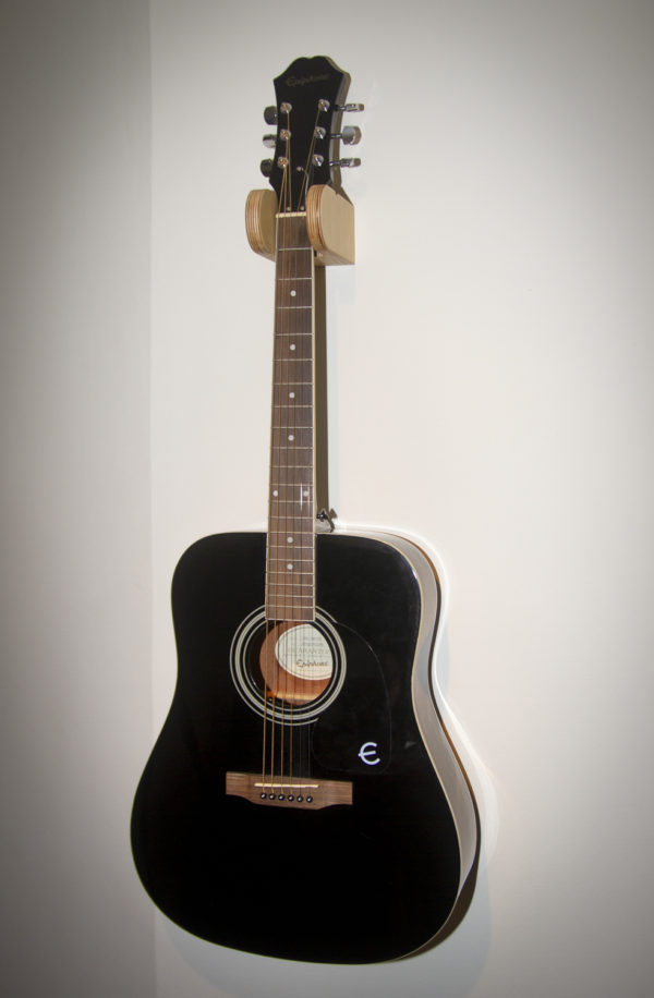 Birch plywood guitar hanger