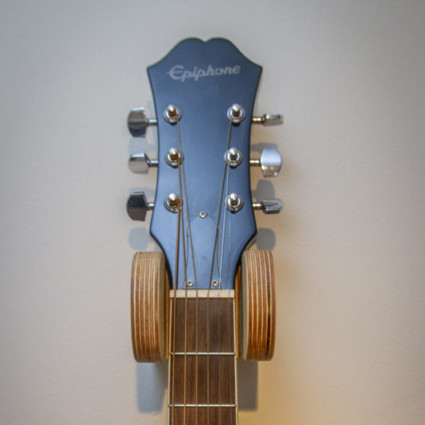 Birch plywood guitar hanger